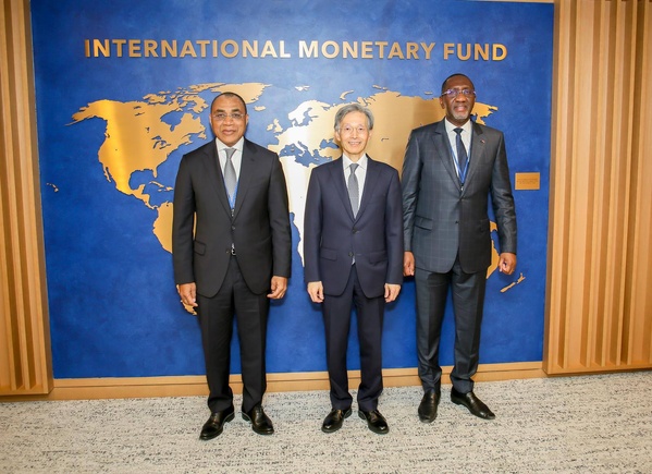 FMI à Abidjan le 22 avril pour la revue du programme ivoirien © Crédit photo Ministère de l'Economie - Yessouan.ci