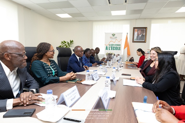 Santé mentale à l'école, la Côte d'Ivoire s'inspire du Maroc © Crédit photo Ministère de l'Éducation Nationale - Yessouan.ci