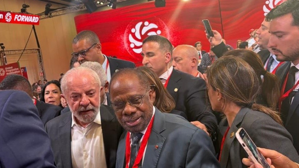 PPA-CI, Dano Djédjé dénonce les dérives démocratiques à Barcelone © Crédit photo DR - Yessouan.ci PPA-CI, Dano Djédjé dénonce les dérives démocratiques à Barcelone © Crédit photo DR - Yessouan.ci