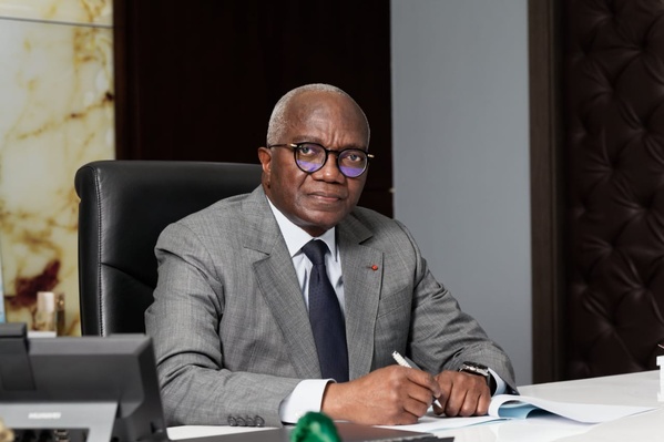 Hilaire Lamizana président du conseil d'administration du Port d'Abidjan (PAA) © Crédit photo DR - Yessouan.ci