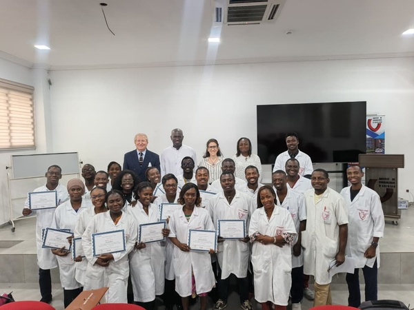 Formation en recherche clinique à l'Institut de Cardiologie d'Abidjan © Crédit photo DR - Yessouan.ci