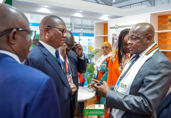SIAM 2026, la Chambre d'agriculture ivoirienne séduit à Meknès © Crédit photo Gouvernement Côte d'Ivoire - Yessouan.ci