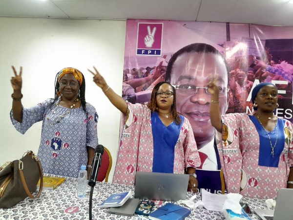 OFFPI, les femmes du FPI se mobilisent pour les élections © Crédit photo Front Populaire Ivoirien - Yessouan.ci