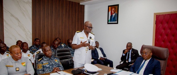 Grève suspendue aux Affaires maritimes après Sérey Doh © Crédit photo Ministère Délégué chargé des Affaires Maritimes - Yessouan.ci