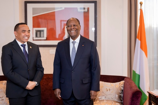 Ouattara à Nairobi reçoit le FMI, Air France KLM et Madagascar © Crédit photo Présidence de la République de Côte d'Ivoire