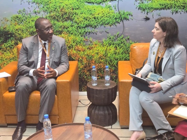 PND 2026-2030 : Souleymane Diarrassouba obtient le soutien du Canada © Crédit photo FIF