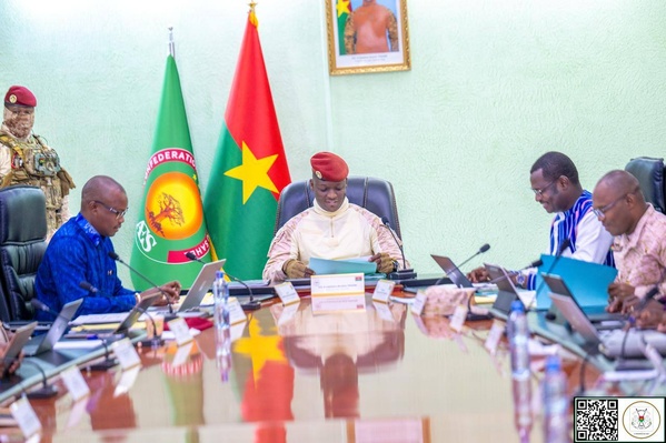 Conseil des ministres du Burkina 29 mai 2026, éducation réformes © Crédit photo Présidence du Faso Conseil des ministres du Burkina 29 mai 2026, éducation réformes © Crédit photo Présidence du Faso