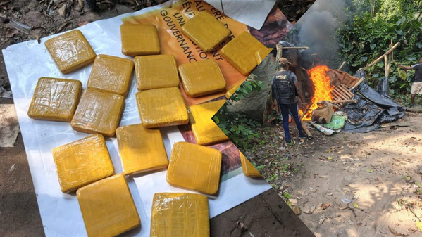 Drogue et faux médicaments saisis à Yopougon et Abobo en juin 2026 © Crédit photo DR Drogue et faux médicaments saisis à Yopougon et Abobo en juin 2026 © Crédit photo DR