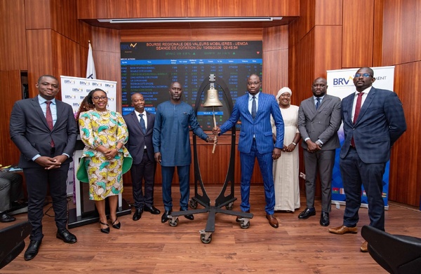 BRVM  le Sénégal coté le 10 juin 2026 pour 627,91 milliards FCFA © Crédit photo DR