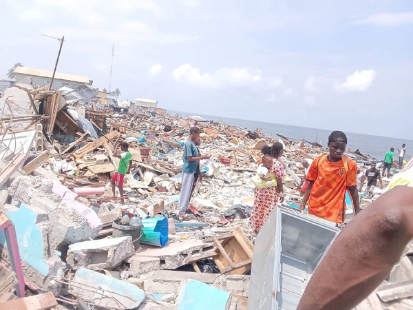 Le Ghana rapatrie 327 ressortissants délogés par les démolitions à Port-Bouët © Crédit photo DR