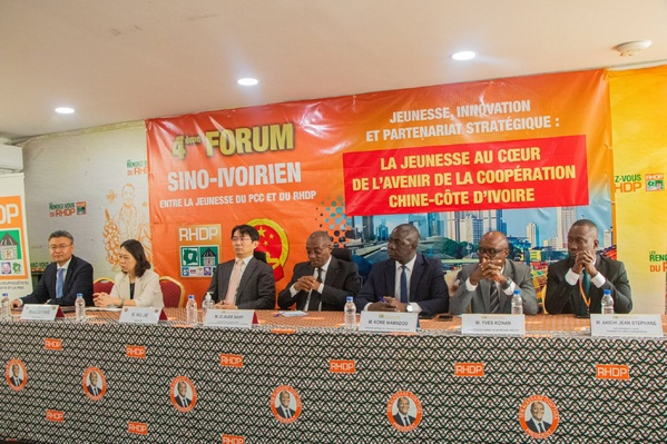 RHDP et Parti Communiste Chinois : 4e forum des jeunesses à Abidjan © Crédit photo DR