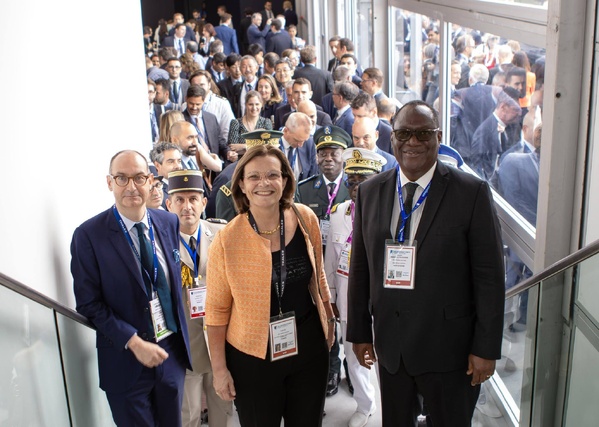 Eurosatory 2026 : Téné Birahima Ouattara au salon mondial de la défense à Paris © Crédit photo DR
