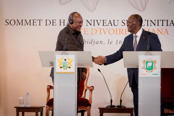 Cacao, Ouattara et Mahama pour une filière souveraine © Crédit photo DR