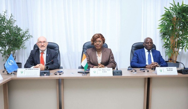 La Côte d'Ivoire et l'OTICE signent un accord de coopération à Abidjan © Crédit photo DR