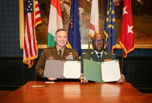 FACI-Pennsylvanie accord de partenariat militaire signé © Crédit photo DR