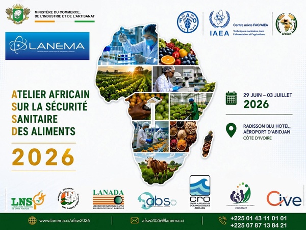 Atelier AIEA à Abidjan, sécurité alimentaire africaine © Crédit photo DR Atelier AIEA à Abidjan, sécurité alimentaire africaine © Crédit photo DR