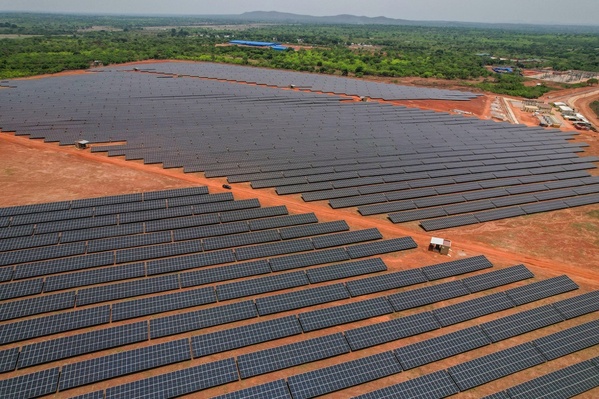 La centrale photovoltaïque Ferké Solar inaugurée ce 3 juillet © Crédit photo DR La centrale photovoltaïque Ferké Solar inaugurée ce 3 juillet © Crédit photo DR