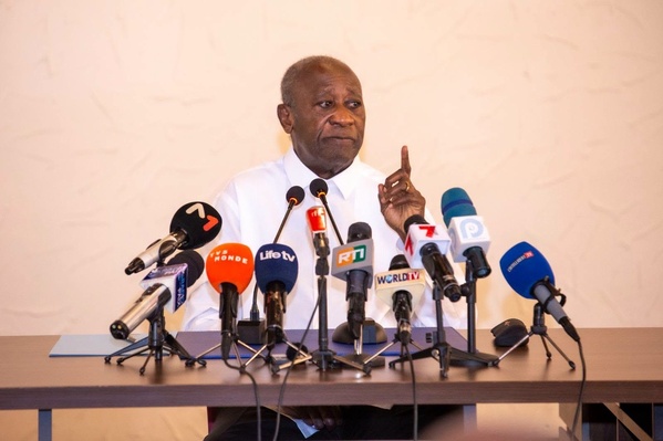 Pacte social : Laurent Gbagbo dévoile sa vision pour la Côte d'Ivoire Pacte social : Laurent Gbagbo dévoile sa vision pour la Côte d'Ivoire