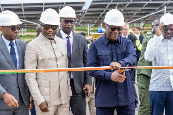 Centrale solaire Ferké Solar inaugurée à Sokoro © Crédit photo DR Centrale solaire Ferké Solar inaugurée à Sokoro © Crédit photo DR