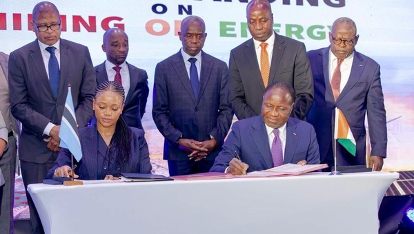 Coopération minière : accord officiel entre la Côte d'Ivoire et le Botswana © Crédit photo DR