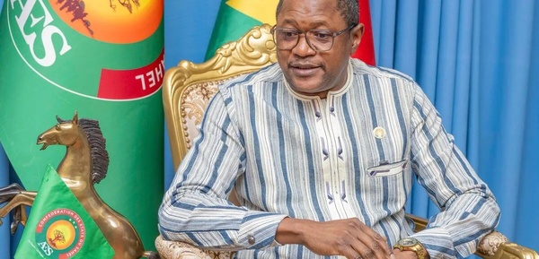 Le ministre burkinabè des Affaires étrangères, Karamoko Jean Marie Traoré