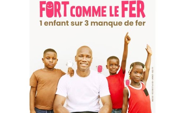 Nursie Family et Didier Drogba s'allient contre la carence en fer