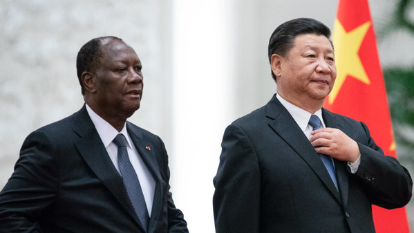 Alassane Ouattara et Xi jinping