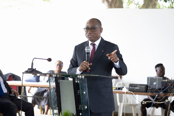 N'Guessan Koffi, ministre de l'Education nationale