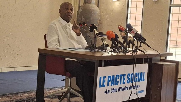 Laurent Gbagbo, président du PPA-CI Laurent Gbagbo, président du PPA-CI