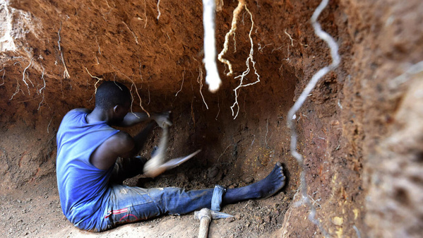 Orpaillage illégal en Côte d'Ivoire