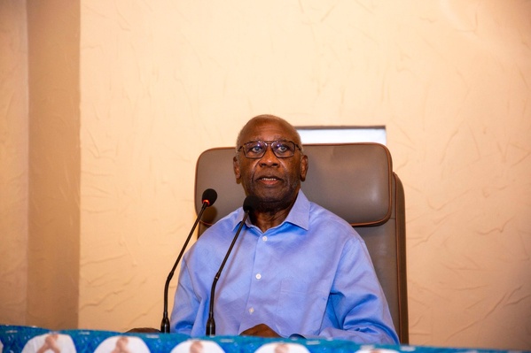 Laurent Gbagbo, président du PPA-CI
