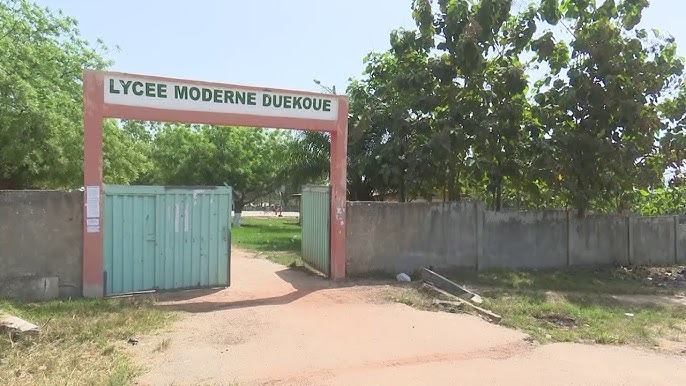 Le lycée moderne de Duékoué paralysé par une grève des élèves © Crédit photo DR