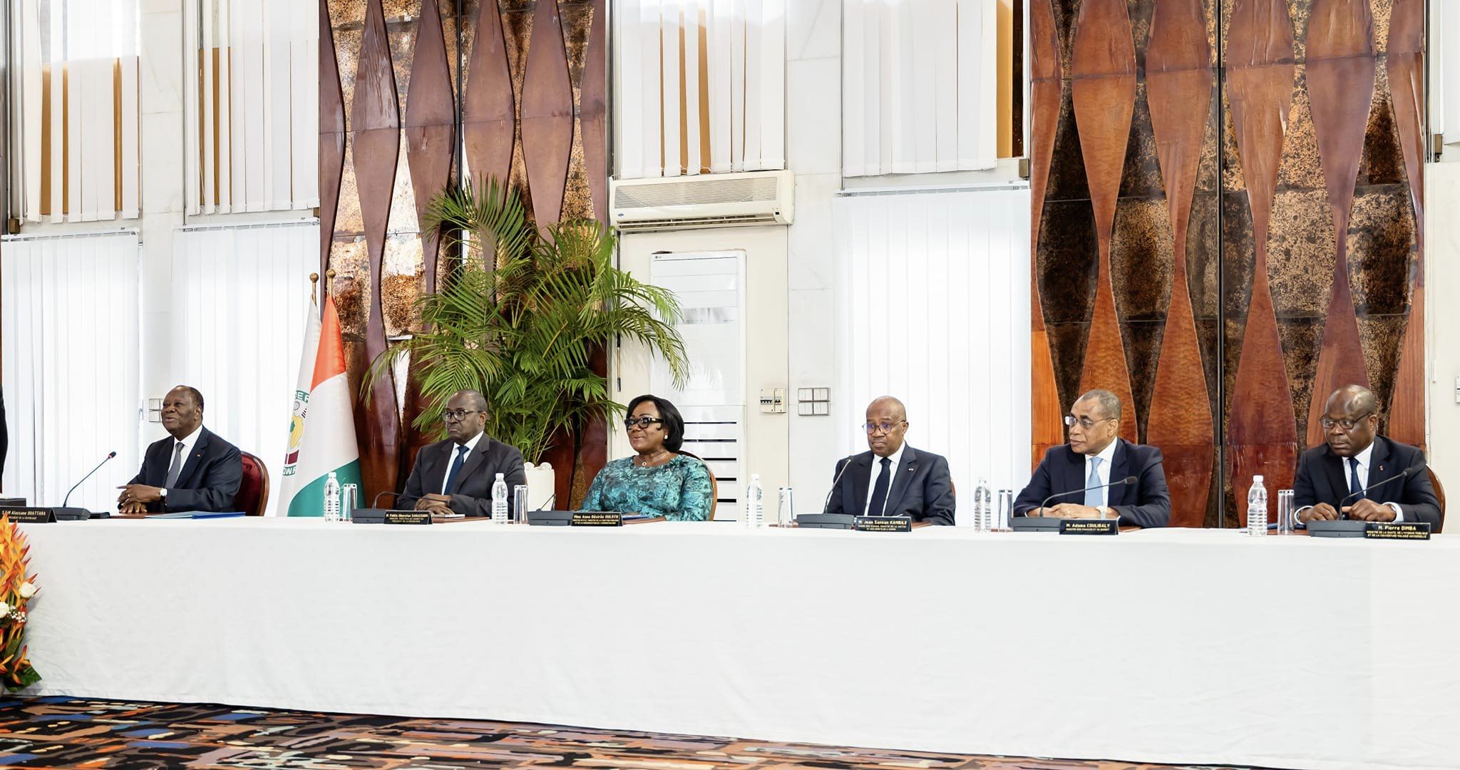 Conseil des Ministres ivoirien du 20 novembre 2024 © Crédit photo DR Conseil des Ministres ivoirien du 20 novembre 2024 © Crédit photo DR