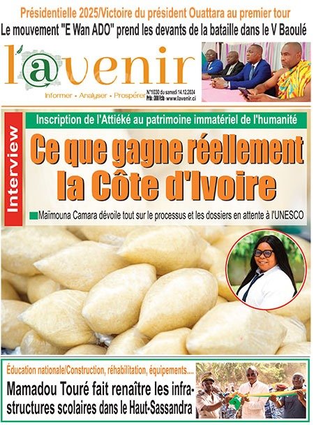 Titrologie 14 décembre 2024 : voici les grands titres de la presse ivoirienne