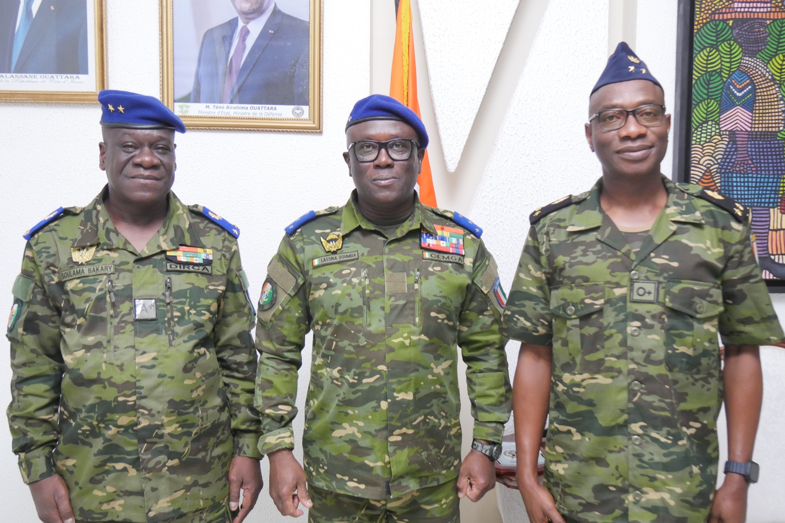 Deux nouveaux généraux de brigade dans l'armée ivoirienne © Crédit photo DR Deux nouveaux généraux de brigade dans l'armée ivoirienne © Crédit photo DR