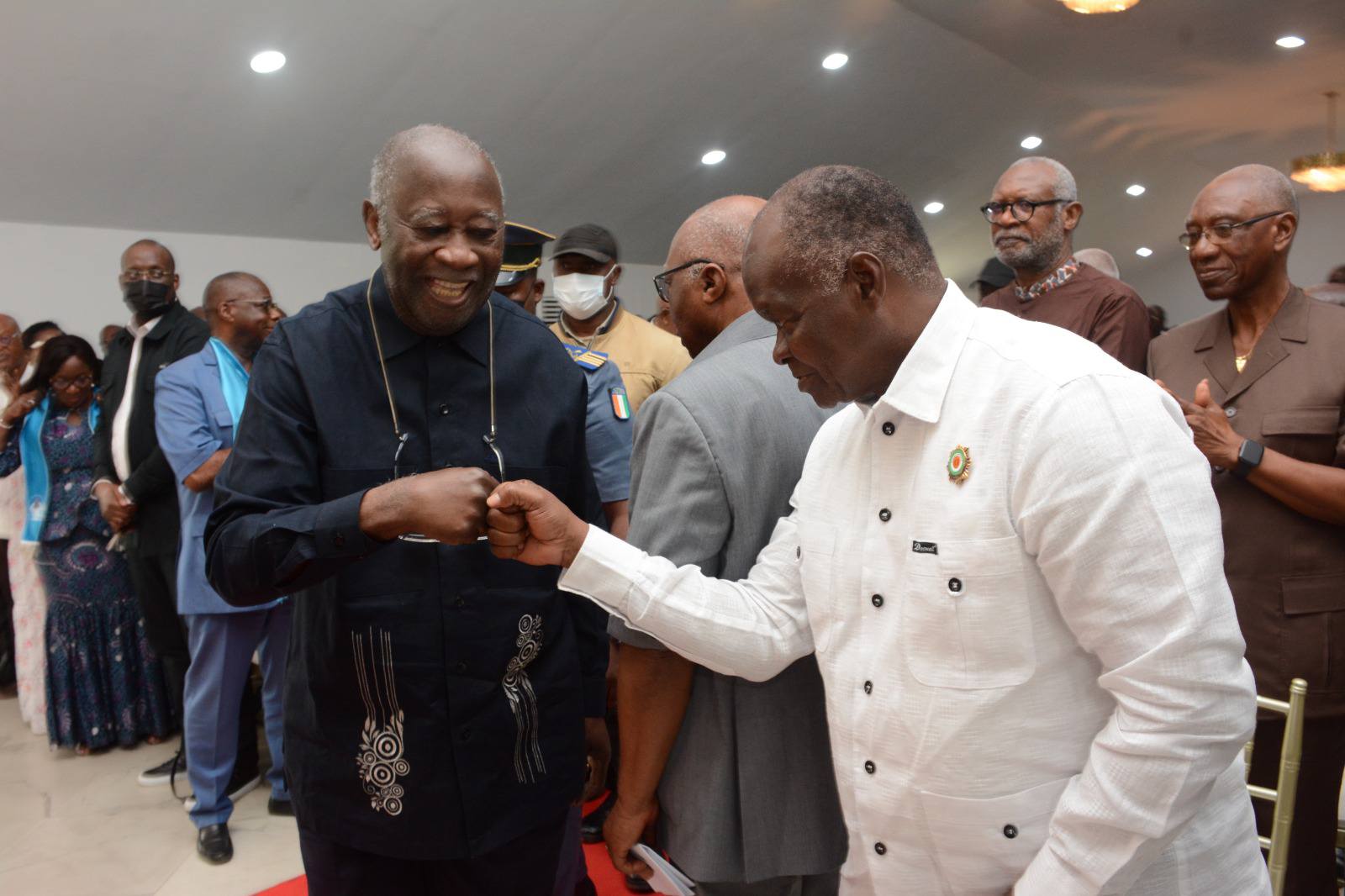 Laurent Gbagbo identifie deux batailles majeures pour la présidentielle de 2025 en Côte d'Ivoire  © Crédit photo DR