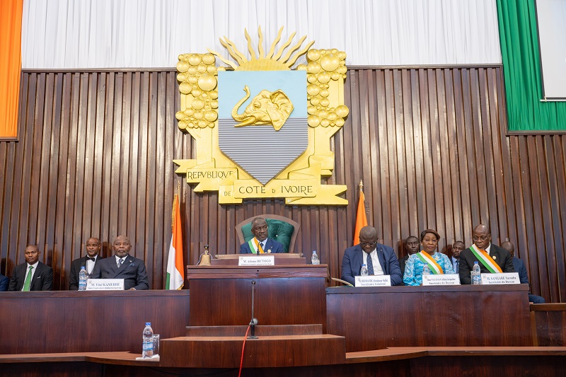 Assemblée nationale de Côte d'Ivoire : 25 projets de loi pour 2025