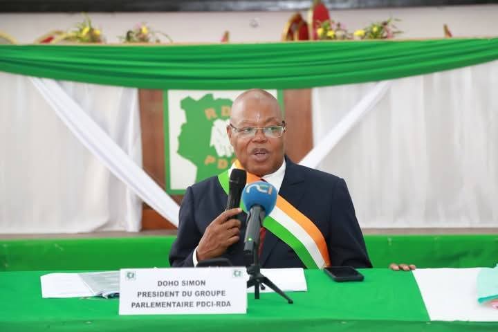 Le groupe parlementaire PDCI-RDA © Crédit photo DR Le groupe parlementaire PDCI-RDA © Crédit photo DR