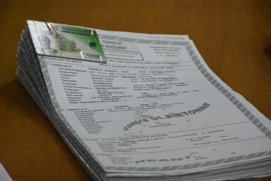 Sécurité routière Abidjan : 19 permis de conduire frappés par des sanctions  © Crédit photo DR