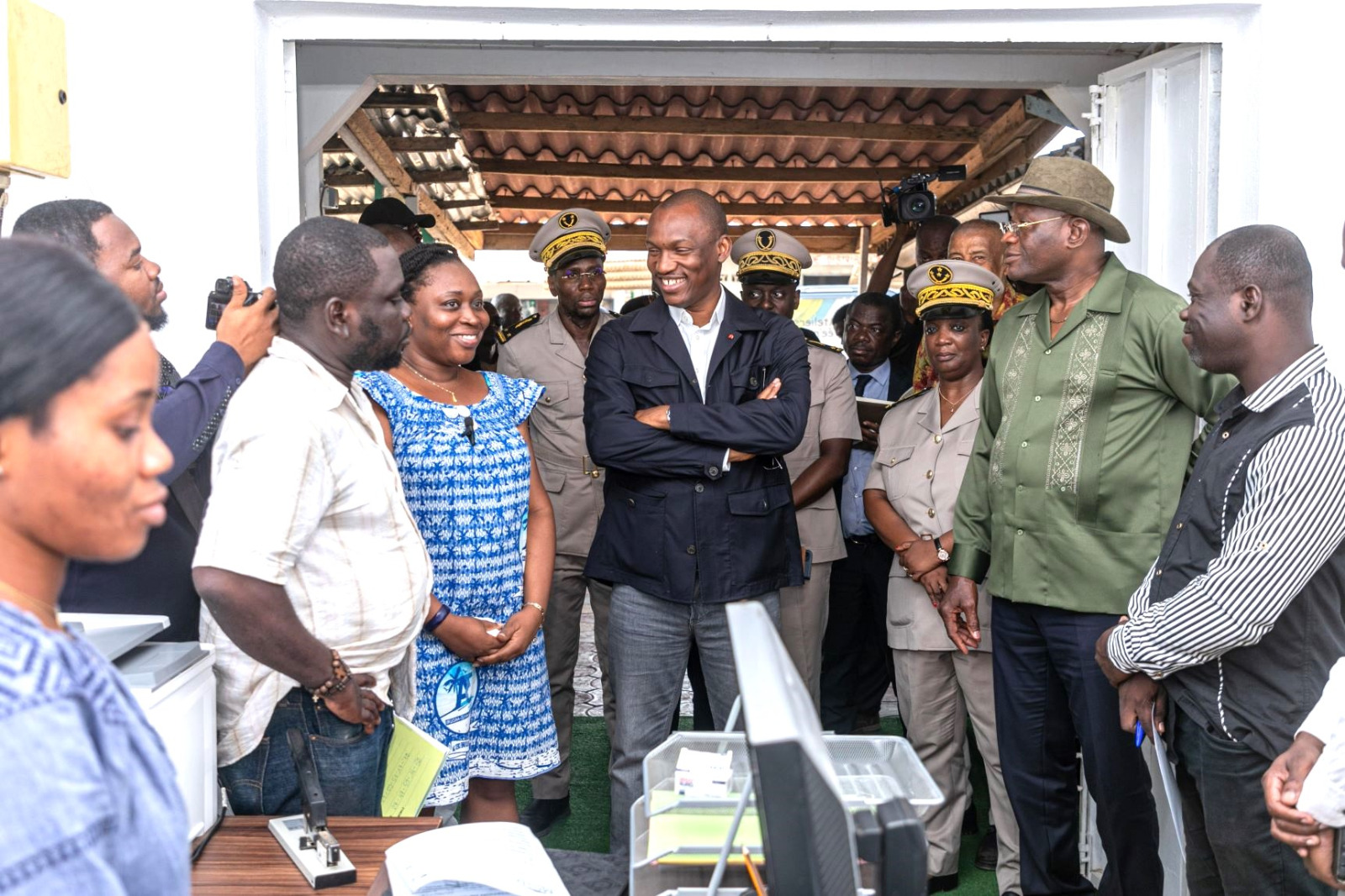 Mamadou Touré annonce 282 millions FCFA pour l'insertion des jeunes de Jacqueville © Crédit photo DR Mamadou Touré annonce 282 millions FCFA pour l'insertion des jeunes de Jacqueville © Crédit photo DR