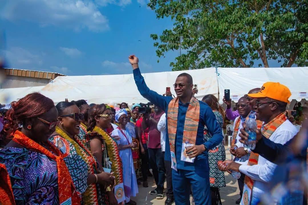 L'Union des Femmes du RHDP d'Ouragahio accueille 300 nouvelles militantes lors de sa rentrée politique © Crédit photo DR