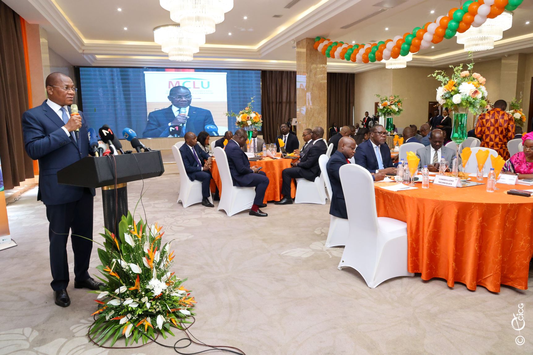 Bruno Koné répond aux accusations contre le Ministère de la Construction © Crédit photo DR Bruno Koné répond aux accusations contre le Ministère de la Construction © Crédit photo DR