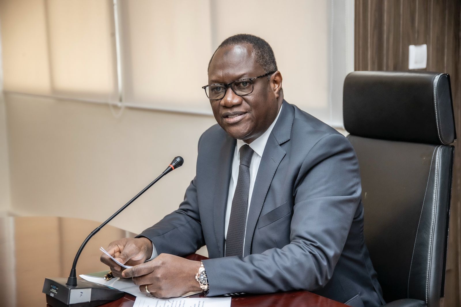 Téné Birahima annonce "un nouveau partenariat militaire avec la France" © Crédit photo DR Téné Birahima annonce "un nouveau partenariat militaire avec la France" © Crédit photo DR