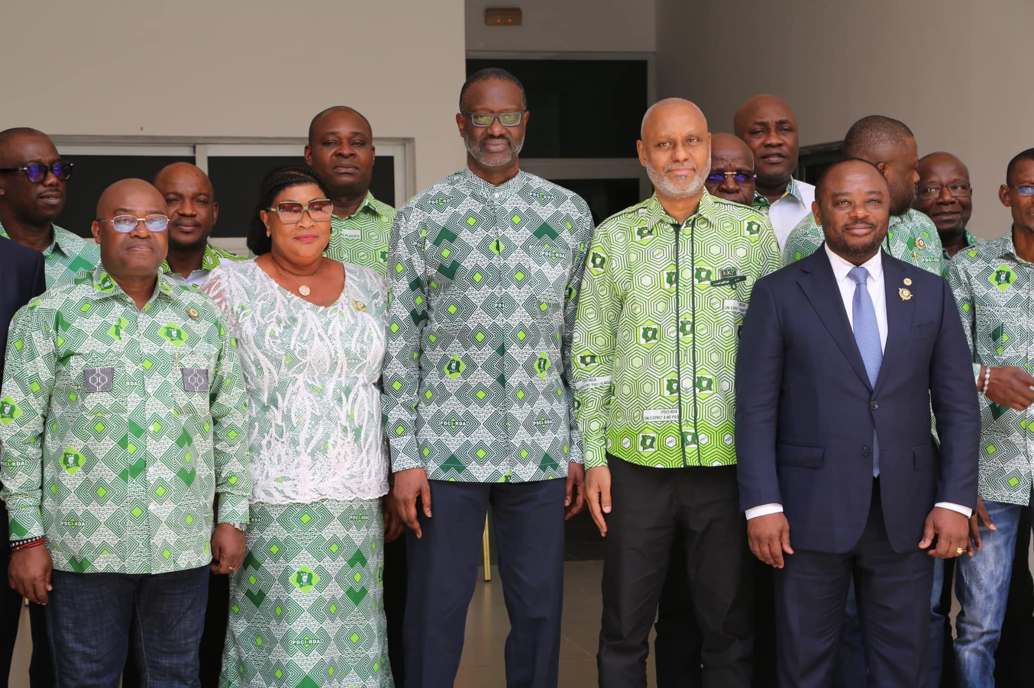 Tidjane Thiam réunit les maires PDCI à Cocody © Crédit photo DR