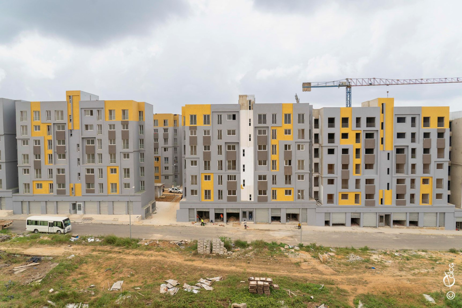 Logements sociaux à Bingerville © Crédit photo DR Logements sociaux à Bingerville © Crédit photo DR