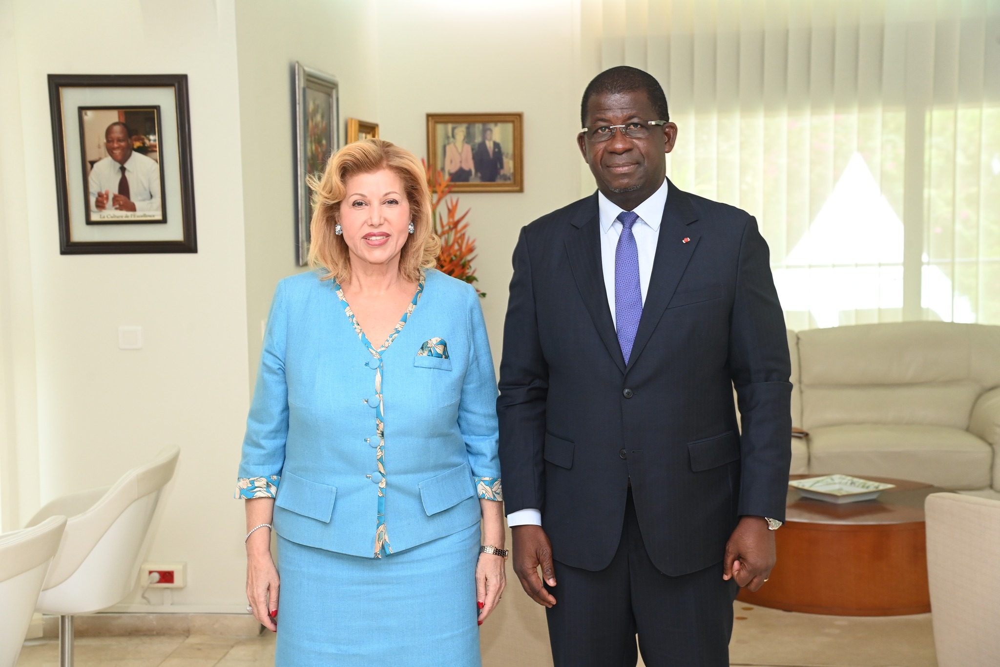 Dominique Ouattara : La Maison des femmes d'Adiaké ouvrira ses portes le 10 avril Dominique Ouattara : La Maison des femmes d'Adiaké ouvrira ses portes le 10 avril