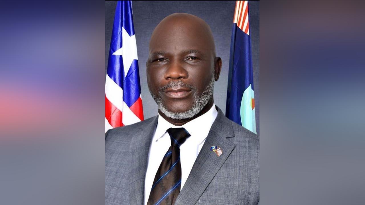 Richard Nagbe Koon, le président de l'Assemblée nationale du Liberia en Côte d'Ivoire © Crédit photo DR