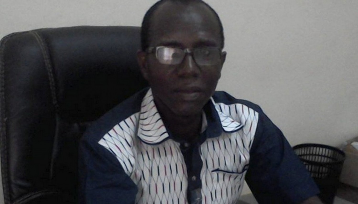 Akaffou Marcellin nommé maire intérimaire de Hiré © Crédit photo DR