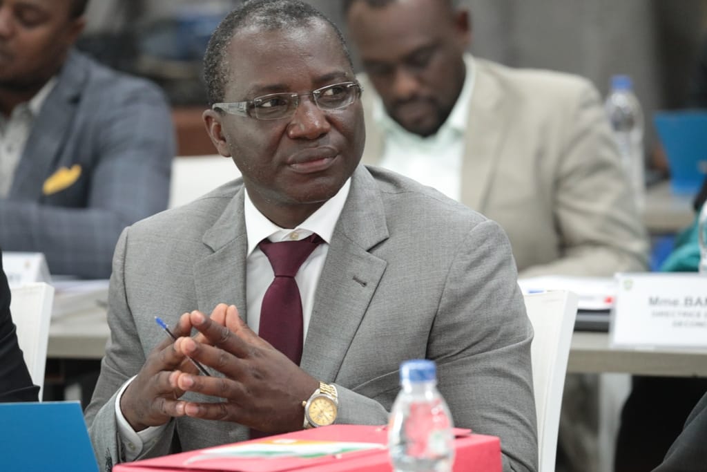Doumbia Major a rappelé le rôle d'application stricte de la loi électorale par la CEI © Crédit photo DR
