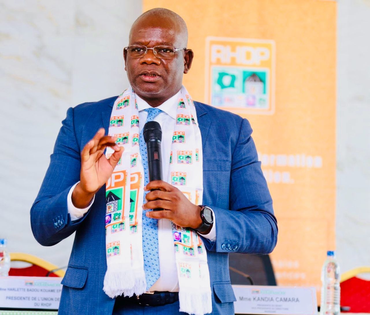 Le Secrétaire exécutif adjoint du RHDP, Doumbia Brahima, affirme que le parti présidentiel se prépare sérieusement aux élections présidentielles © Crédit photo DR